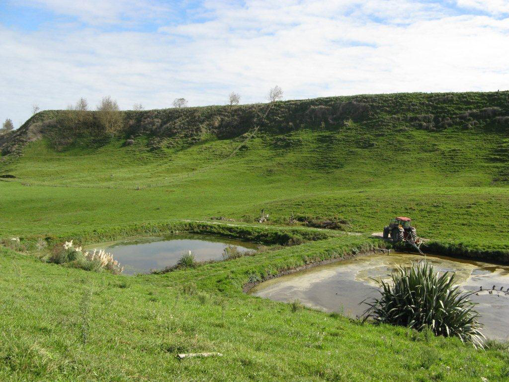 Effluent pond